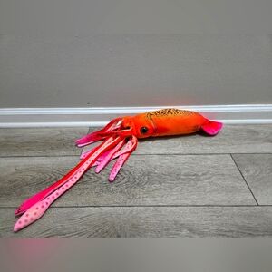 Orange Squid plush toy Aquatic Plush Cuddlekins Wild Republic 12"/30cm (body)
